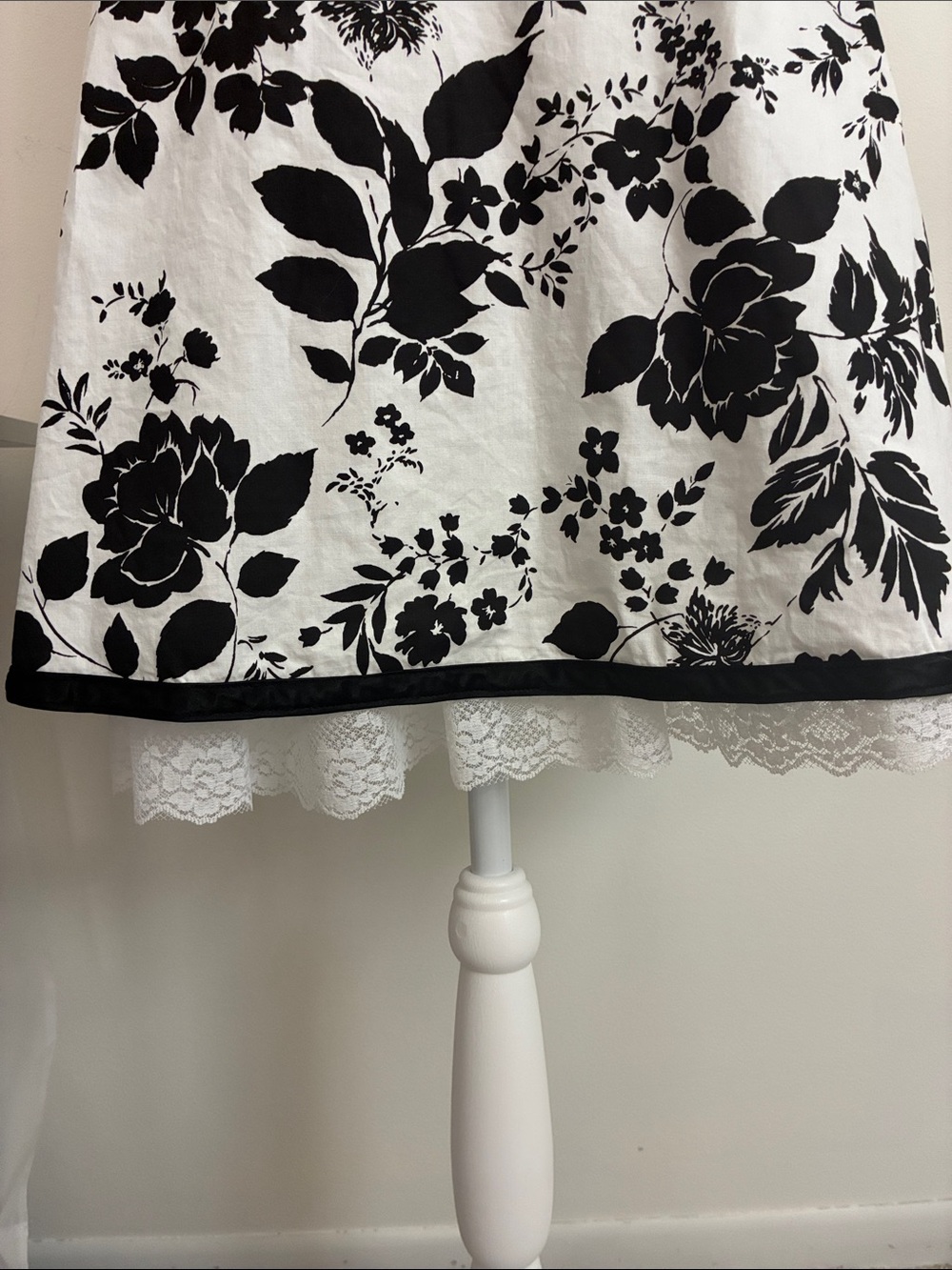 A. Byer Black and White Dress - Picture 6 of 16